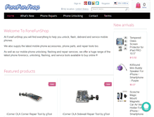 Tablet Screenshot of fonefunshop.com